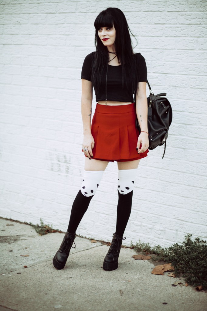 How to wear ThighHigh socks