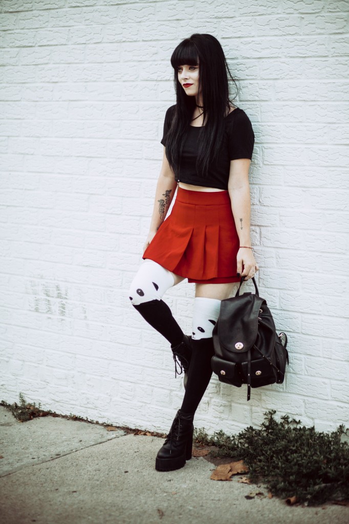 How to wear ThighHigh socks