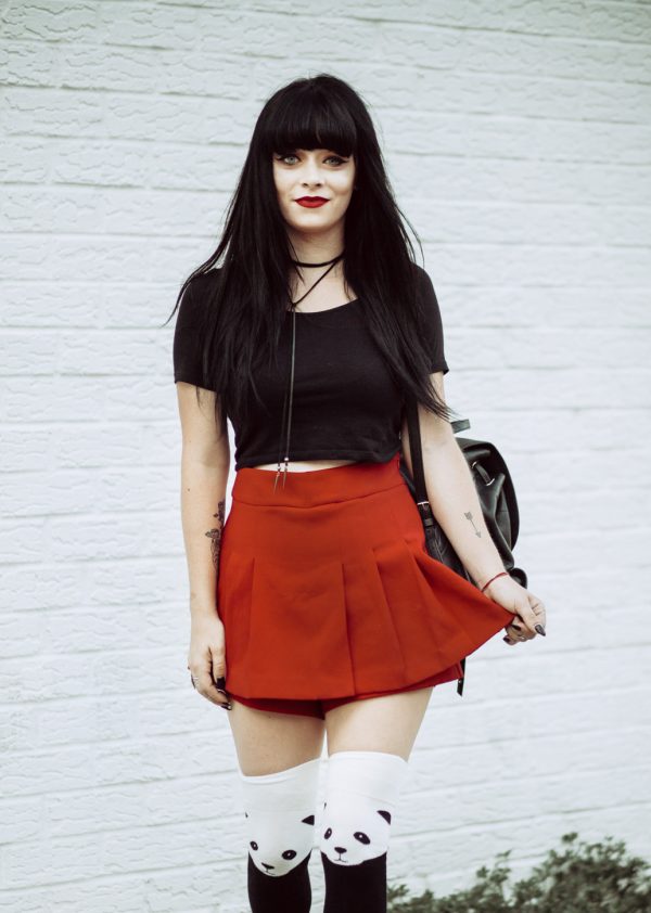 How to wear ThighHigh socks