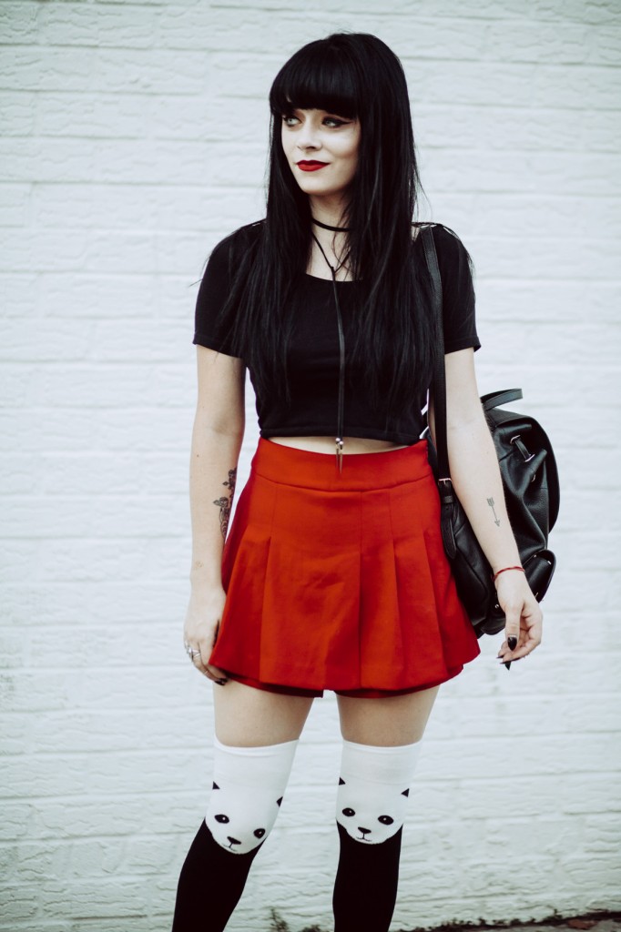 How to wear ThighHigh socks